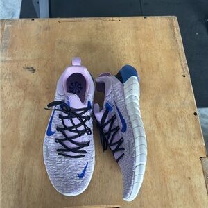 Nike Lavender and Royal Blue Sneakers